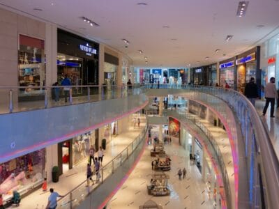 xpml11 dividendos mensais: imagem de um shopping